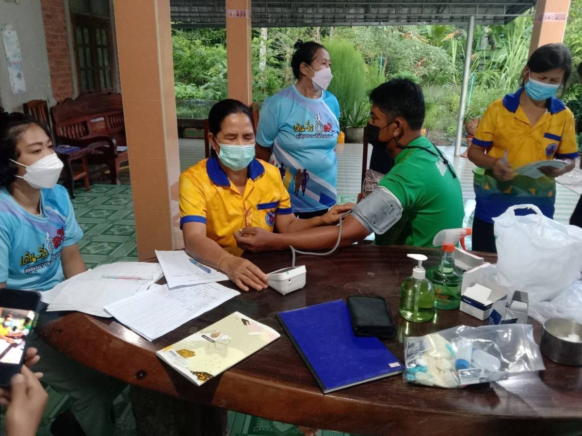 โครงการคัดกรองและปรับเปลี่ยนพฤติกรรมสุขภาพกลุ่มเสี่ยงโรคเบาหวานและความดันโลหิตสูง ม.6