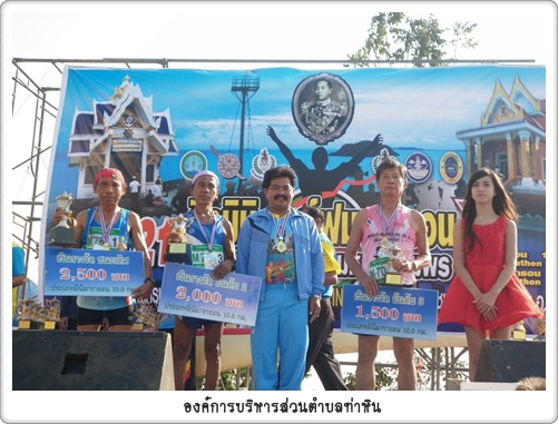 กิจกรรมการแข่งขันวิ่งมินิ<br>ฮาฟมาราธอน เส้นชัย ณ ศาลกรมหลวงชุมพร<br>เขตรอุดมศักดิ์ บ้านหัวเขาถ่าน ม.8 อ.สวี