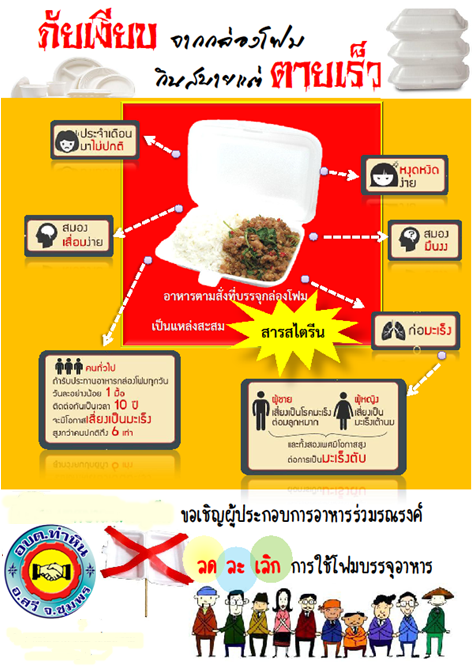 ลดใช้โฟม